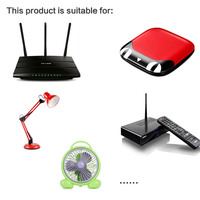 USB DC 5V 2A 4.0*1.7mm ładowarka zasilacz dla Xiaomi mibox 3S tv box z androidem dla sony psp 1000 2000 3000 6